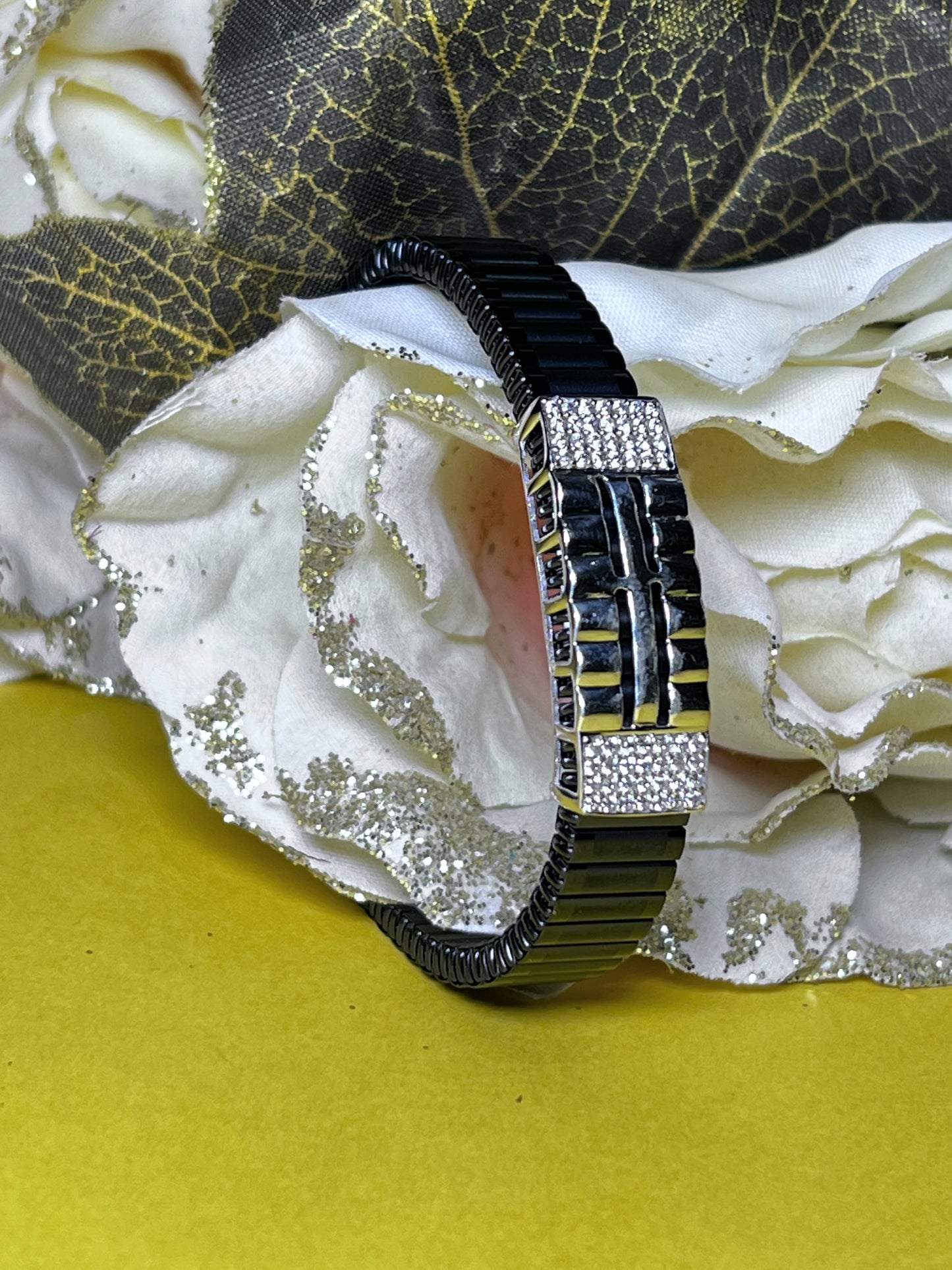 925 Silver Rolex Bracelet – Milan Elegance