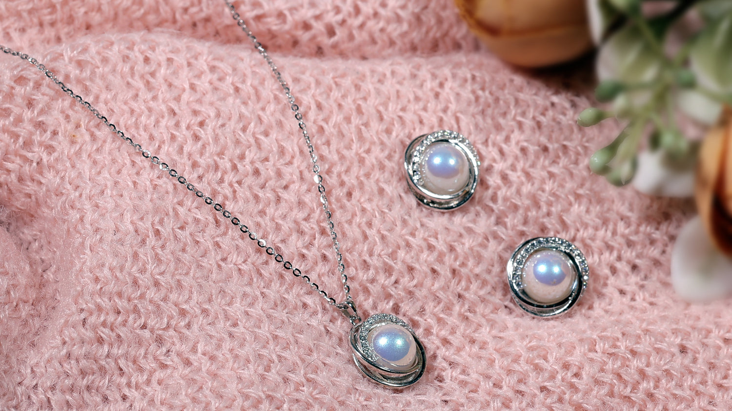 Pearl Core Jewellery Set - varudijewellers