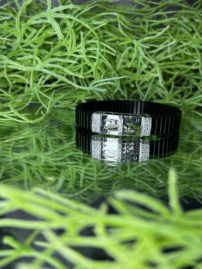 925 Silver Rolex Bracelet – Signature Curve