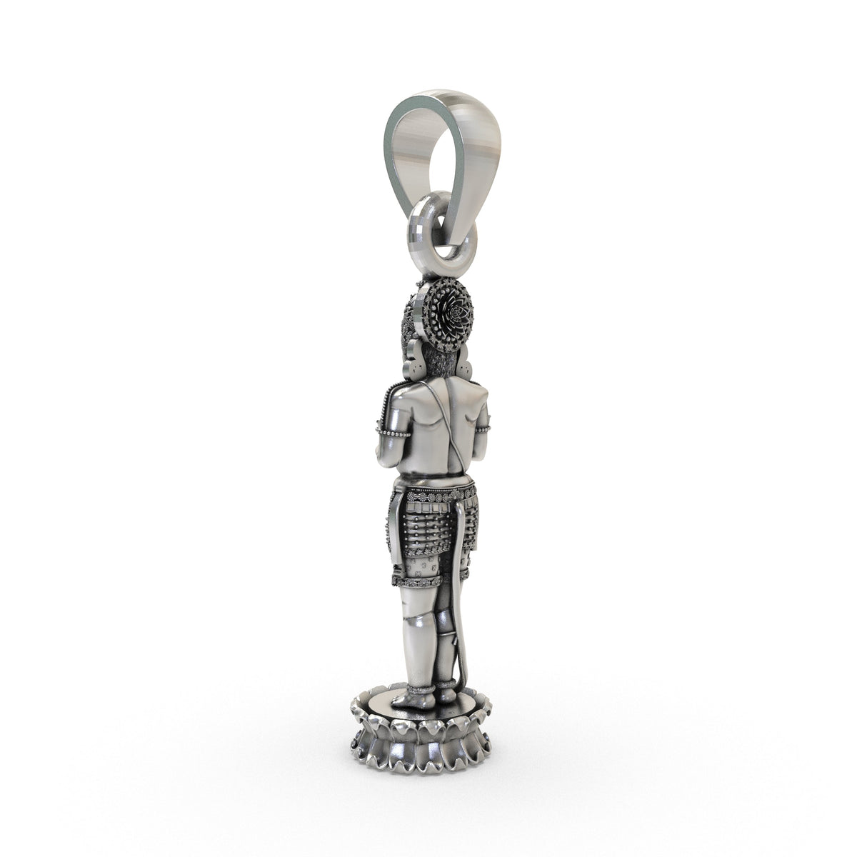 925 Silver Hanumanji Pendant – Divine Strength & Protection | Lord Hanuman Spiritual Jewelry