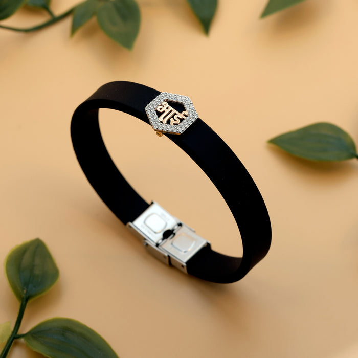 92.5 silvar Bhai Rakhi Bracelet