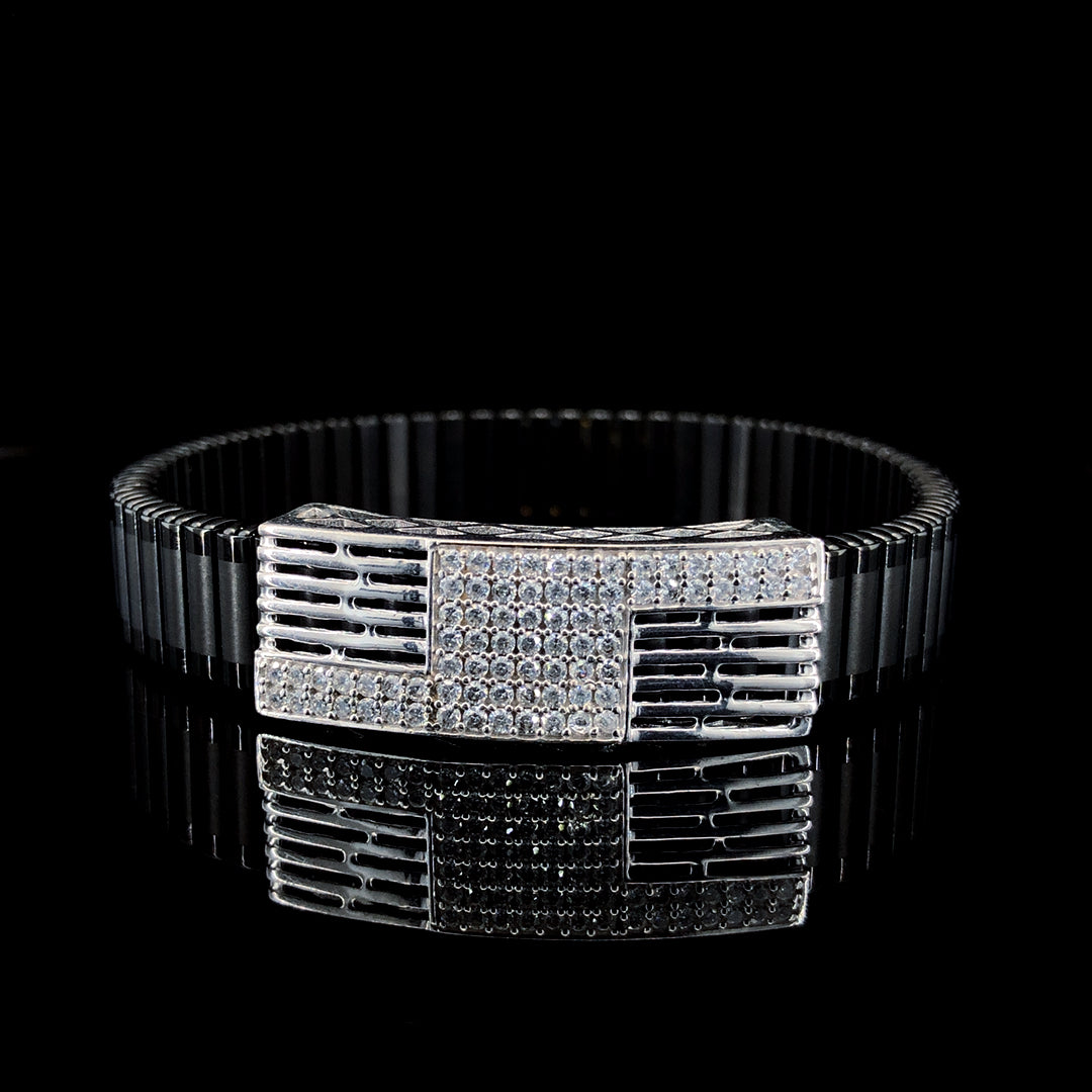 925 Silver Stretchable Men's  Rolex Bracelet