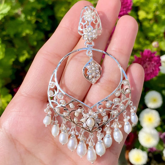 Womens Silver Earings